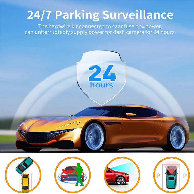 För 24 timmars parkeringsövervakning